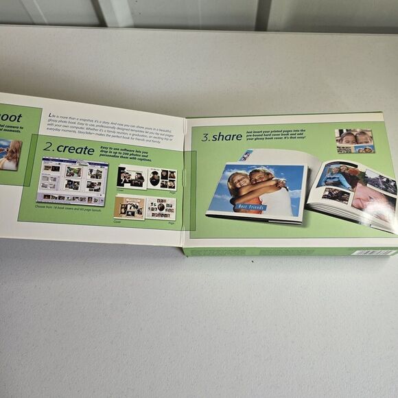 Epson StoryTeller‎ Photo Book Creator Kit 5x7 10 Page Book Software CD - Picture 2 of 5